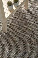 ALFOMBRA YUTE ZADO BEIGE TRENZADO - LINEA PARALELA - details 1