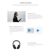 Sony WH-1000XM6 - Auriculares inalámbricos con Cancelación de Ruido, El mejor Noise Cancelling, Hasta 30 horas de batería, Carga rápida, Calidad de sonido premium, Diseno plegable,estuche resistente, Máxima comodidad, 360 Upmix para cine, Game EQ - details 11