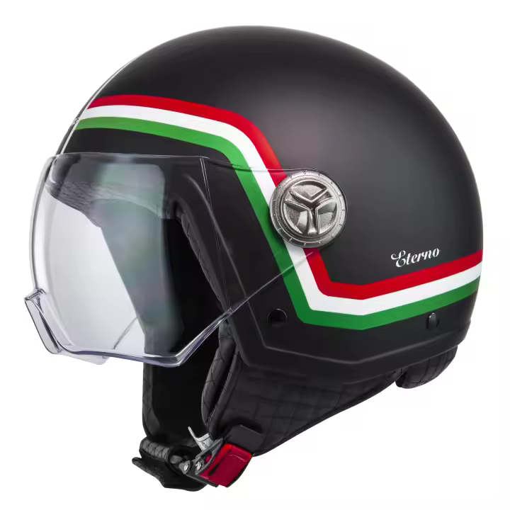 Casco de Moto Minijet Zeta 2 NZI - Clásico Moderno, Confortable y Ligero - 1