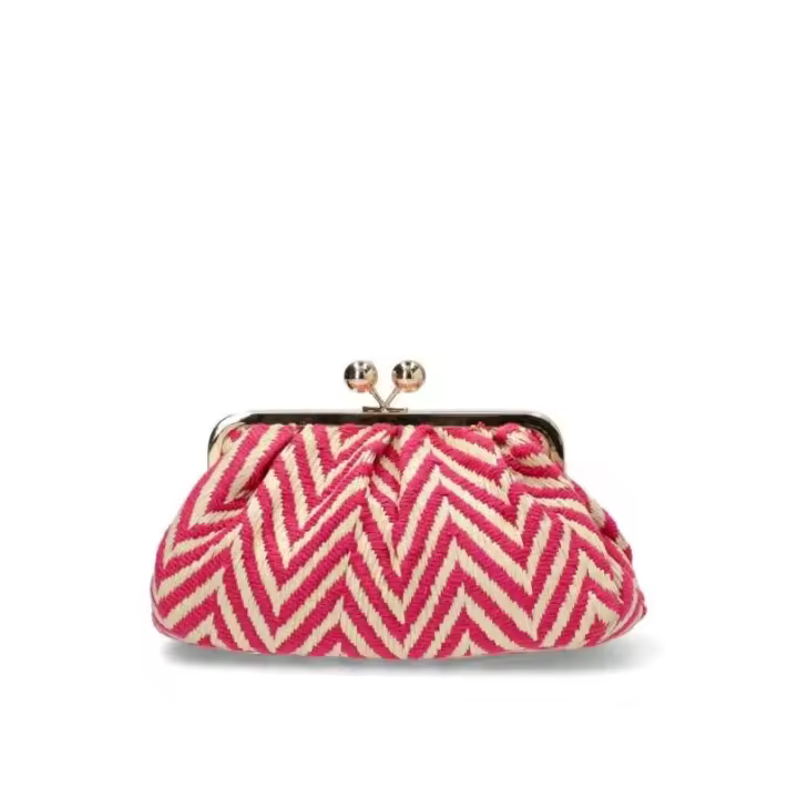 Bolso bandolera pequeña Luna Collection ast20541 fucsia - 1