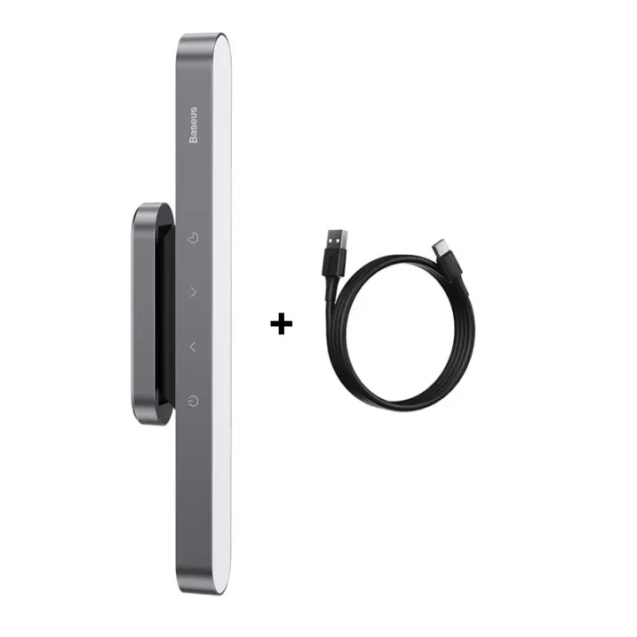 Lámpara De Mesa LED Magnética Baseus Para Armario Dormitorio Y Cocina Luz Nocturna Recargable Con Ajuste De Brillo Sin Fin - 1