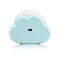 Luz Nocturna De Nube Creativa Blanca Y Azul Para Dormitorio Y Niños Luz LED Mini USB Sin Cable Forma De Nube Adorable Regalo Original Con Batería Incluida - details 14