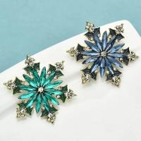 Broche De Navidad Para Mujer Con Diamantes Rojo Y Espinilla Broche De Navidad Para Mujer Broche De Fiesta De Año Nuevo Broche De Regalo Unisex Clásico - details 0
