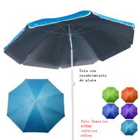 Sombrilla de Playa Inclinable con Protección UV y Aislamiento Térmico – 160, 180, 200, 240 cm - details 0