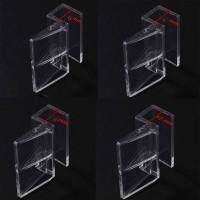 Soporte De Cubierta Para Acuario De Acrílico Y Vidrio 4pcs Accesorios Para Acuarios Soporte De Cubierta Para Tanque De Peces - details 6