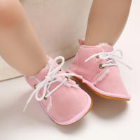Botitas De Nieve Para Bebé Niño Y Niña Zapatos De Primera Caminata Invierno Algodón Cálido Antideslizante Suela Nuevo Nacido Zapatos Para Cuna - details 17
