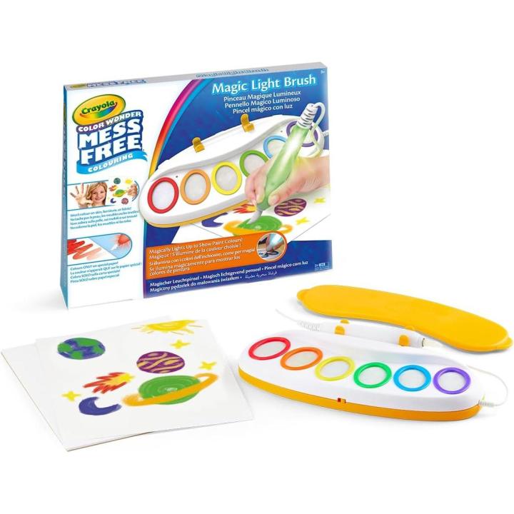 Crayola Crayola Color Wonder Pincel Mágico Luminoso - Sin Manchas