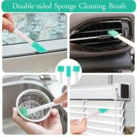 Set De 3/8 Brochas De Limpieza Para Espacios Estrechos Herramienta De Limpieza Para Ventanas Teclados Humidificadores Y Coches - details 1