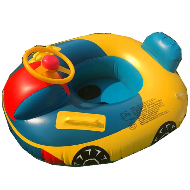 Flotador inflable para piscina de Bebe, Anillo más Nuevo, Anillo de Natacion para Bebe, Toldo para Bebe, Con Techo, Protección solar para Bebés, neumáticos hinchables, soporte inferior Seguro para 6-36 més - 1