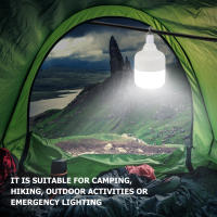 Lámpara Portátil Para Camping LED Recargable USB Luz De Emergencia Para Patio Puerta De Entrada Jardín Alta Potencia - details 2