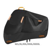 Cubierta De Motocicleta 210D Impermeable Y Antipolvo Para Todas Las Estaciones Cubierta De Lluvia Motocross Universal Con 4 Bandas Reflectoras Protección Exterior Para Scooter Y Bicicletas - details 0