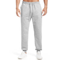 Pantalones casuales de primavera y otoño para hombre, con diseño de gofres, a cuadros, deportivos, de moda para exteriores. - details 19