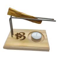 Vadeincienso Soporte de Quemador de Palo Santo y Sahumerios de Madera - Aromaterapia y Fragancias para el Hogar - details 1