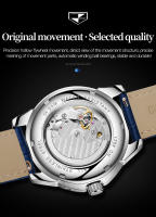 Reloj Mecánico Automático JSDUN Para Hombre De Calidad Superior Multifuncional Resistente Al Agua Con Manecillas Luminosas Y Calendario Completo - details 4