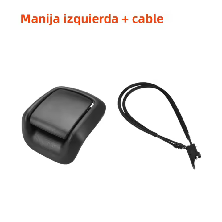 Manija De Inclinación Para Asiento Izquierdo/Derecho Cable Compatible Con Ford Fiesta MK6 Material ABS Acero Incluye Cable - 1