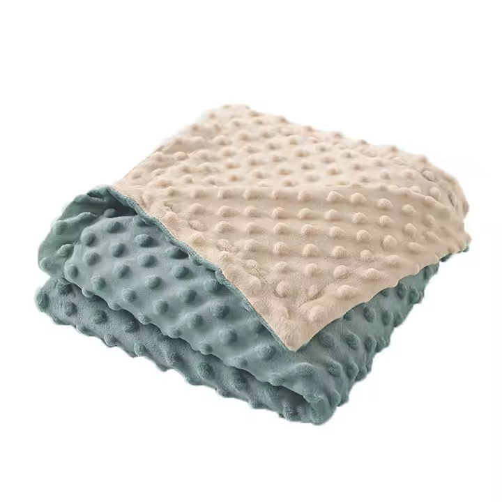 Manta de bebé de lana cálida, colcha infantil, ropa de cama, envoltura envolvente, cochecito suave para recién nacido, funda para dormir, cómoda manta gruesa lavable - 1