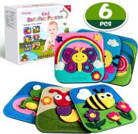 Libro Ocupado Montessori Para Niños Con Animales De Color Y Forma Educación Temprana Juguetes De Motricidad Fina Libro Quieto De Giraffa - details 15