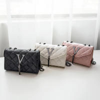 Bolso De Hombro De Lujo Negro Para Mujer De Cuero PU Con Trenzado Y Borla Bolso Bandolera Con Patrón Cuadrado Bolsa De Mano Con Cierre De Hasp - details 2