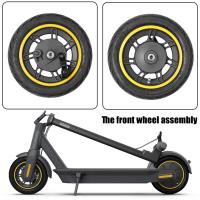 Juego De Rueda Frontal De 10 Pulgadas Para Scooter Eléctrico Ninebot Max G30 Con Neumático De Vaciado Duradero Y Antipinchazos Accesorios De Scooter - details 2