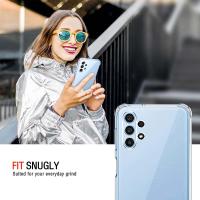 Funda De Silicona Transparente Para Samsung Galaxy A05 A05S A15 A04s A04 A04E A14 A24 4G A34 A54 5G Antigolpes Y Resistentes a Arañazos Y Huellas 1.5MM - details 2