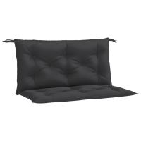 vidaXL Cojines para banco de jardín 2 uds tela 100x50x7 cm Color Negro,  Azul y blanco,  Negro y blanco y mas Cojín Decorativo de Asiento Cojines de muebles de salon - details 1