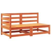 vidaXL Sofá de jardín de 2 plazas con cojines madera maciza de pino Conjunto Terraza Muebles Jardín Exterior Juego de Muebles de jardín Mueble Jardín Exterior Muebles de Salon Exterior - details 3