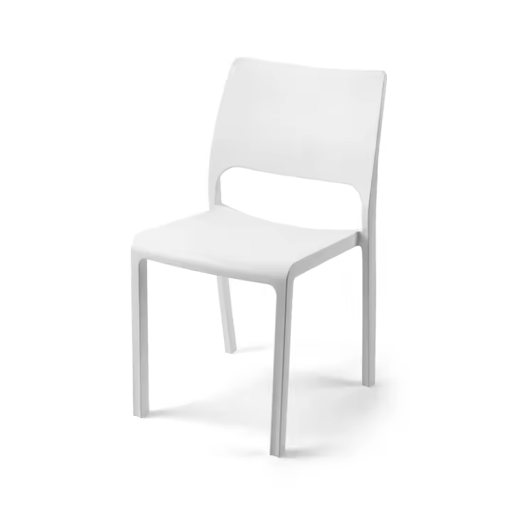 Häusbed - Sillas Exterior - City - Blanco - 53x47x82cm - Set 8ud - 1