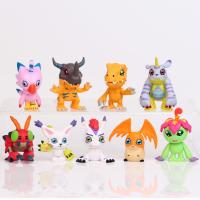 Set De 9 Figuras De Acción Digimon Anime PVC Modelo Juguete Colección Regalo Para Adolescentes Y Adultos Hombres Y Mujeres - details 0