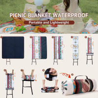 Manta de Picnic Impermeable - Multiusos para Exteriores - details 5