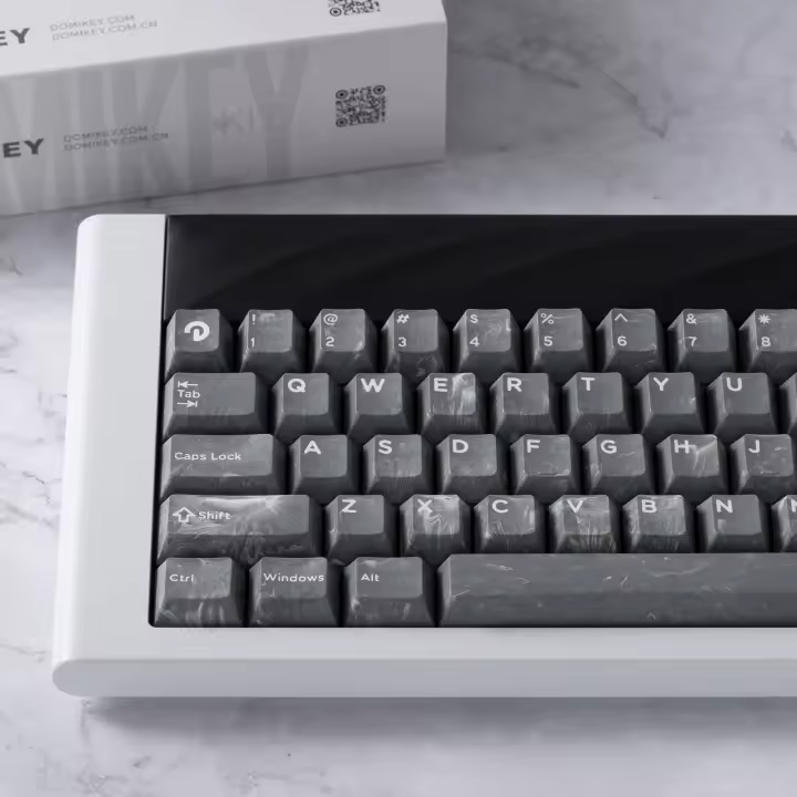 Domikey Flow Cherry Perfil PBT Doubleshot Teclado Accesorios De Ratón Y Teclado Keycaps Aleatorio Todas Las Piezas - 1