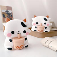 Funda De Silicona Suave 3D Dibujos Animados Queso Para Airpods 1 2 3 Cubierta De Carga Inalámbrica Para Airpods pro - details 6
