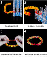Cinta De Trenzado Para Joyería DIY 11x6mm Transparente Con Clip De Lazo Para Crear Pulseras Y Conectores Accesorios De Manualidades - details 1