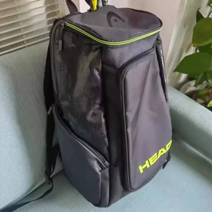 Mochila De Tenis HEAD EXTREME NITE Para Hombres Y Mujeres Con Compartimento Independiente Para Zapatillas Bolsa Deportiva Unisex - 1