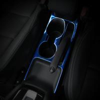 Cubierta De Decoración Para Vaso De Agua De Coche Adorno De Panel De Freno De Mano En Acero Inoxidable Para Nissan Kicks 2017-2021 LHD Accesorios De Interior - details 3