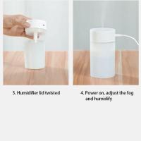 Mini humidificador ultrasónico de 60 ml con USB y lámpara LED para coche, purificador de aire, aromatizador de aniones, difusor de aceites esenciales con luz romántica - details 6