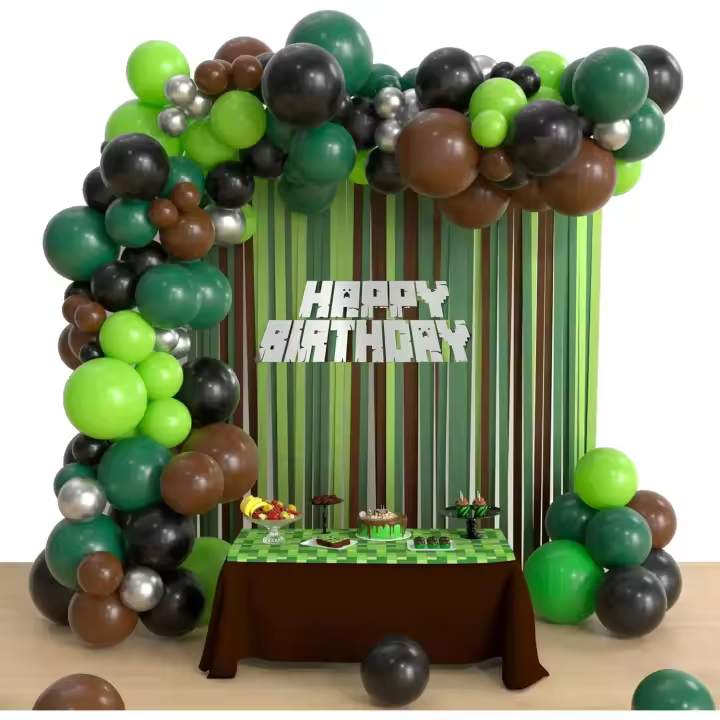 Ballons de Jeu Vidéo d'Anniversaire Décoration de Fête de Game Décorations de Jeu Vidéo d'Anniversaire pour Accessoires de Fête d'Anniversaire pour Enfants - 1
