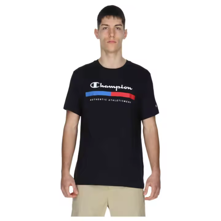Camiseta marca Champion modelo 219735-Kk001 para hombre en color negro - 1