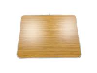 Eurojuguetes STARTELECTRIC MESA PLEGABLE DE CAMPING RESISTENTE CON ENCIMERA EFECTO MADERA GRIS 80X60X7CM - details 0
