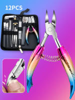 Tijeras Profesionales Para Uñas Gruesas Y Engranadas Con Abertura Ancha Set De Tijeras Para Manicuras De Uñas Encarnadas Material De Acero Inoxidable - details 6