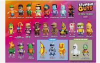 Panini Stumble Guys Figurine serie 4  oficial y original, Piezas Mini 3D Conjunto De Figuras Stumble Guys Con Tarjetas, Juguetes Realistas Para Chicos Colección De Juguetes Stumble Chicos De Acción De PVC, Decoración De Fiesta - details 0
