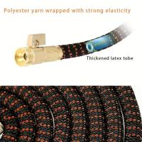 Garden Hose Expansible Mágica Para Riego Y Limpieza 3/4" Con Conector Cabezal De Rociador Dispositivo De Riego Sin Ganchos - details 5