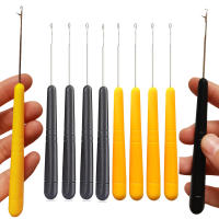 Juego De 5 Agujas De Tejido Para Cabello De Plástico Negro Y Amarillo Herramientas De Cepillo Para Dreads Y Tejido Manual - details 3