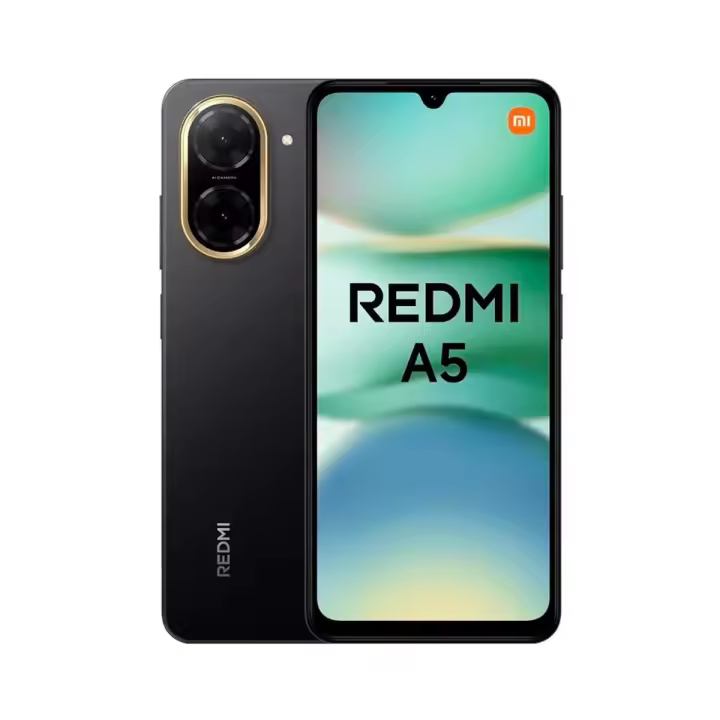 XIAOMI REDMI A5 4G 128GB+4GB RAM PANTALLA 6.88'' HD / CÁMARA TRASERA DUAL 32MP FRONTAL 8MP / ANDROID 15 (GO EDITION) / DUAL SIM+MICROSD / WIFI / BLUETOOTH 5.2 / BATERÍA 5.200 MAH CARGA RÁPIDA 15W CONECTOR USB-C / SMARTPHONE TELÉFONO MÓVIL LIBRE - 1