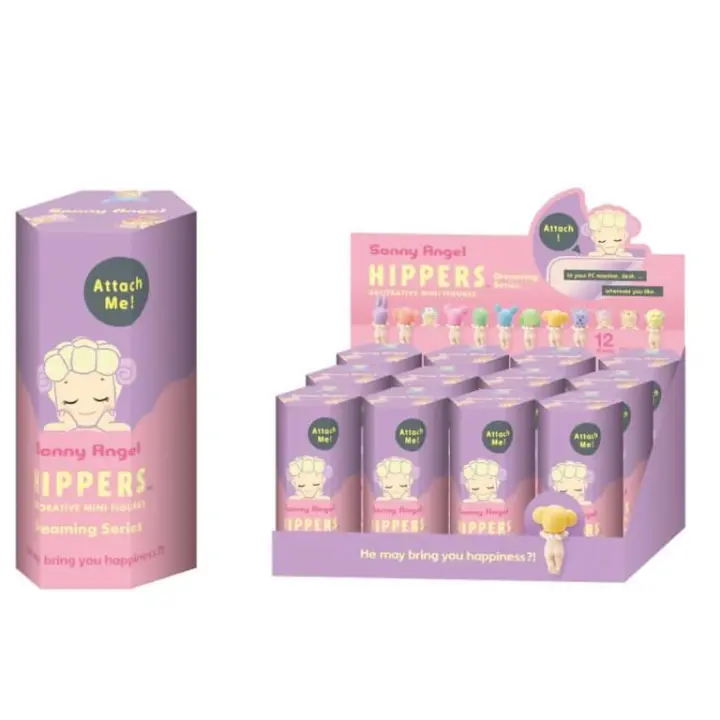 Sonny Angel I Caja de 12 Figuritas Adhesiva Aleatoria Coleccionable I Serie Hippiers Dreaming - 1