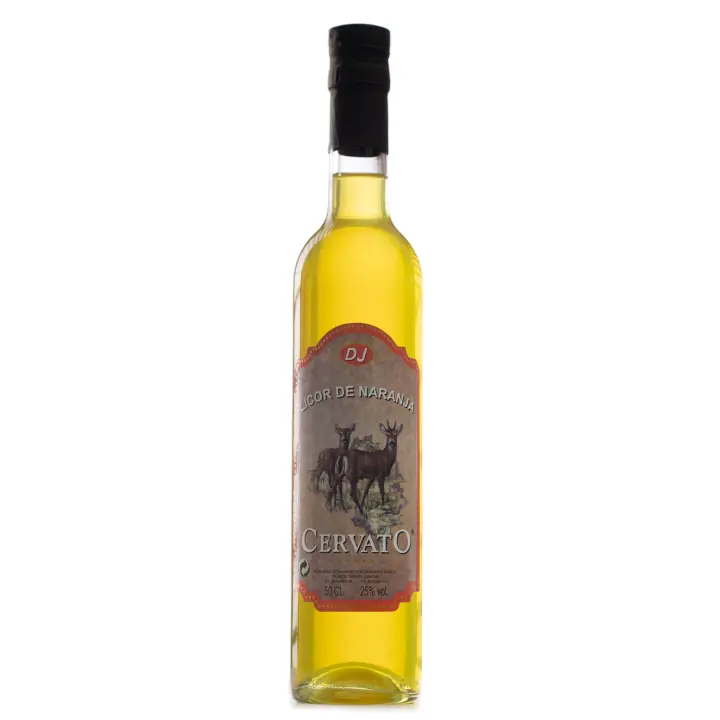 CervatO Licor de Naranja 50CL “Corteza de Naranja macerada en el mejor orujo” - 1