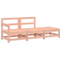vidaXL Juego de muebles de jardín 3 pzas madera de pino impregnada Pino natural, Pino blanco, Pino gris Conjunto Terraza Muebles Jardín Exterior Juego de Muebles de jardín Mueble Jardín Exterior Muebles de Salon Exterior - details 2