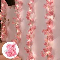 Guirnalda De Luces De Faeir Cherry Blossom Con 20 LED Para Decoración De Bodas Fiesta Navidad Habitación Material Artificial - details 0