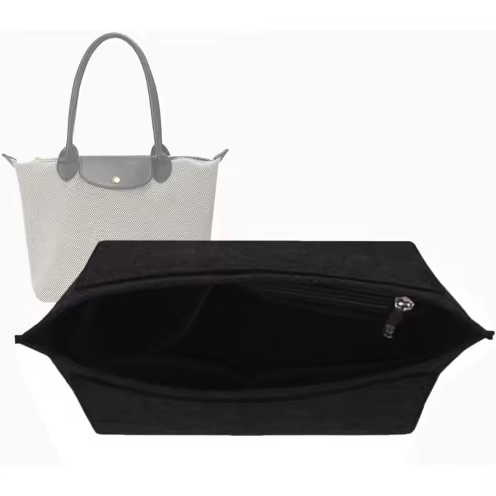 Organizador de bolsos para mujer (grande) Organizador de bolsos. Negro-L - 1