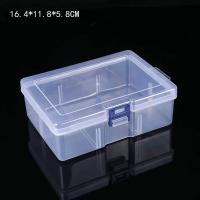 Caja De Almacenamiento Transparente Para Componentes Herramientas Y Joyas Caja De Plástico Para Uñas Organizador Práctico De Herramientas - details 3