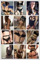 Sujetador De Cuero Sexy Para Mujer Con Arnés De Cuerpo Y Cinturón De Lencería BDSM Ganchos Y Correas De Pierna Estilo Gótico - details 6